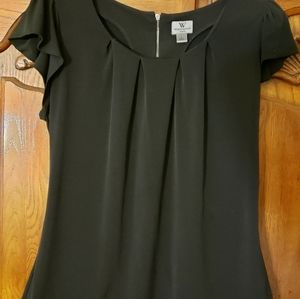 Pretty Black Blouse Worthington